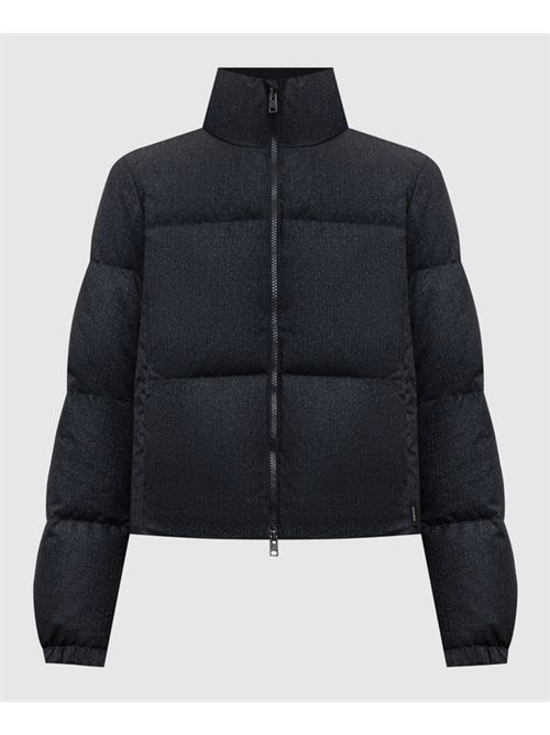 PRINTED WOOL JACKET WOOLRICH | CFWWOU2062FRUT5093100 BLACK